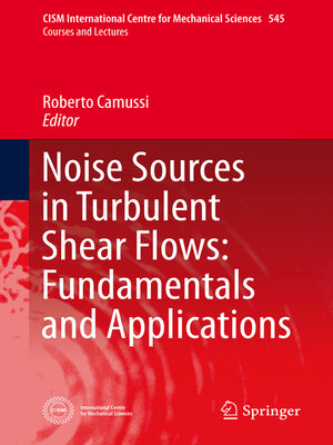 cover image of Noise Sources in Turbulent Shear Flows